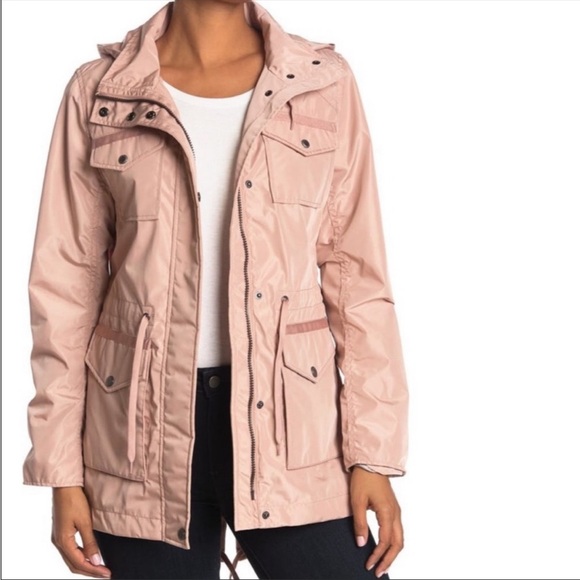 Marc New York Jackets & Blazers - Marc New York Blush Utility Rain Coat